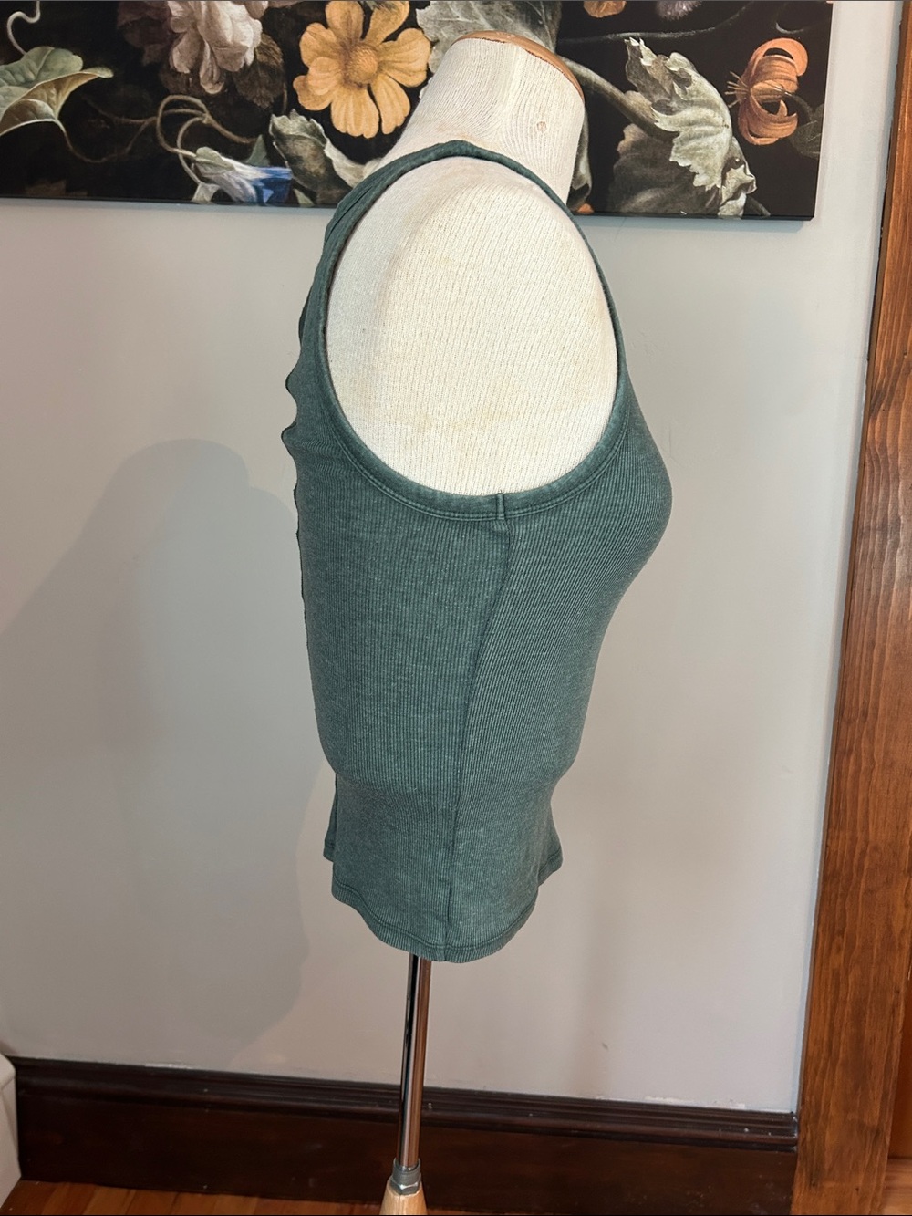 aerie Ribbed Racerback Tank Top - Picture 2 of 5
